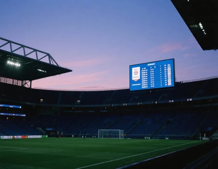 赛程信息可视化示意图